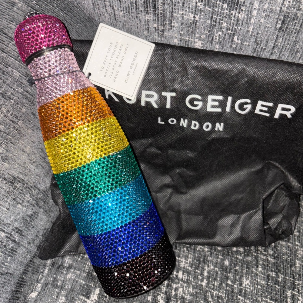 Kurt Geiger Rainbow Crystal Bottle